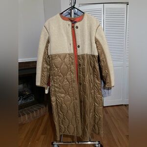 Ralph Lauren Water-Repellent Belted Hybrid Liner Coat